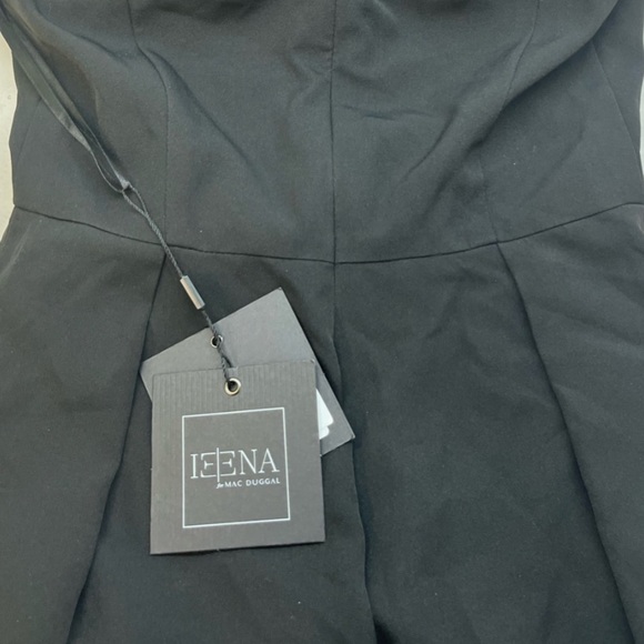 NWT Mac Duggal Ieena Beaded Cap Sleeve A Line Midi Dress - 0 - Picture 5 of 9